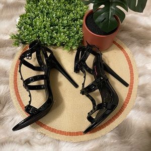 Sexy strappy elegant and sexy shoes